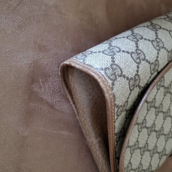 Vintage Gucci Clutch Cosmetic Handbag Authentic - Picture 6 of 13